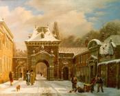 巴斯勒莫斯 约翰内斯 范 霍夫 : Grenadierspoort Binnenhof Den Haag